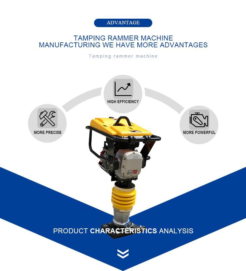 80kg Rammer Compactor Construction Machine
