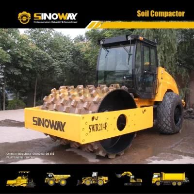 Sheep Foot Drum 14ton Vibratory Asphalt Road Roller