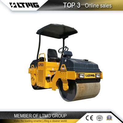 Road Machinery Mini Double Drum Vibratory Asphalt Road Roller 1 Ton 2 Ton 3 Ton Road Roller Price