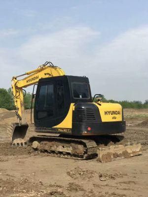 Good Price Strong Power Quality and Active Super Cheap Used 7ton Excavator Hyundai 80-7 Crawler Excavator