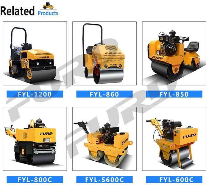 1 Ton Vibratory Road Roller Compactor