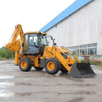 Factory Outlet Brand Wheel Drive Mini Small Hydraulic Front End Loader and Tractor Backhoe Excavator Loader Fw30-25 with CE Certification