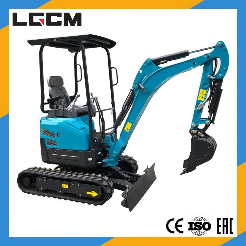 Lgcm Laigong Brand Mini Excavator 2ton Hydraulic Crawler Hot Sale