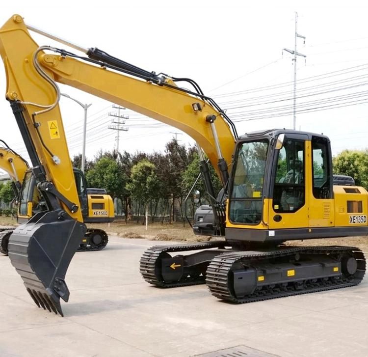 XCMG Brand New Xe135D 13 Ton China New Crawler Excavator Brand Price for Sale