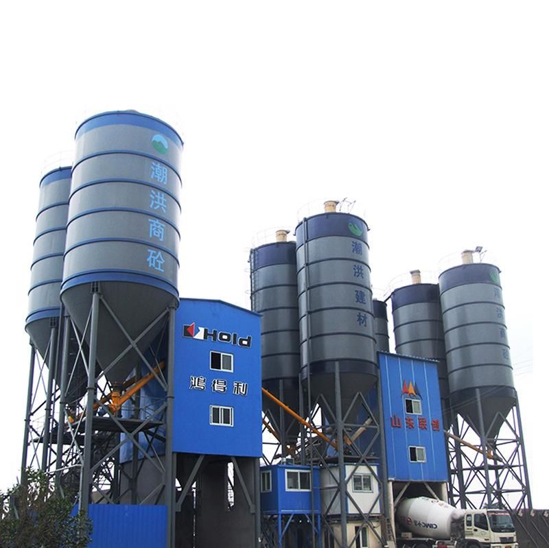 Best Quality China Manufacturer Portable Mini Concrete Mix Mixing Plants 60ton