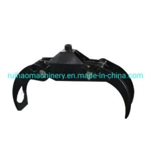 Log Grab Grip Loader Crane Bucket for Walking Tractor Parts