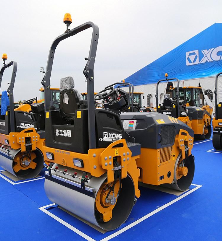 XCMG 3 Ton Xmr303s Double Drum Vibratory Mini Small Road Roller Compactor Machine Price for Sale
