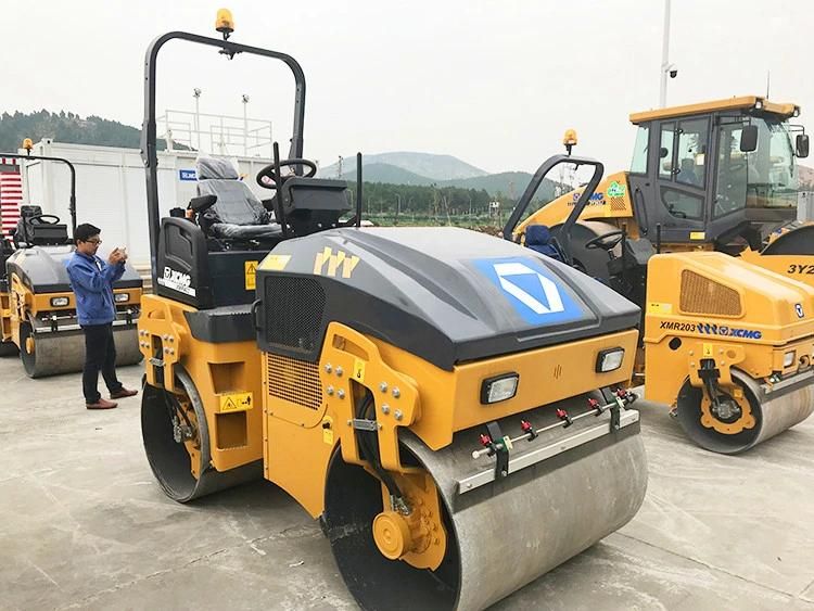 XCMG Xmr403 Double Drum Mini 5 Ton Vibratory New Road Roller Compactor Price