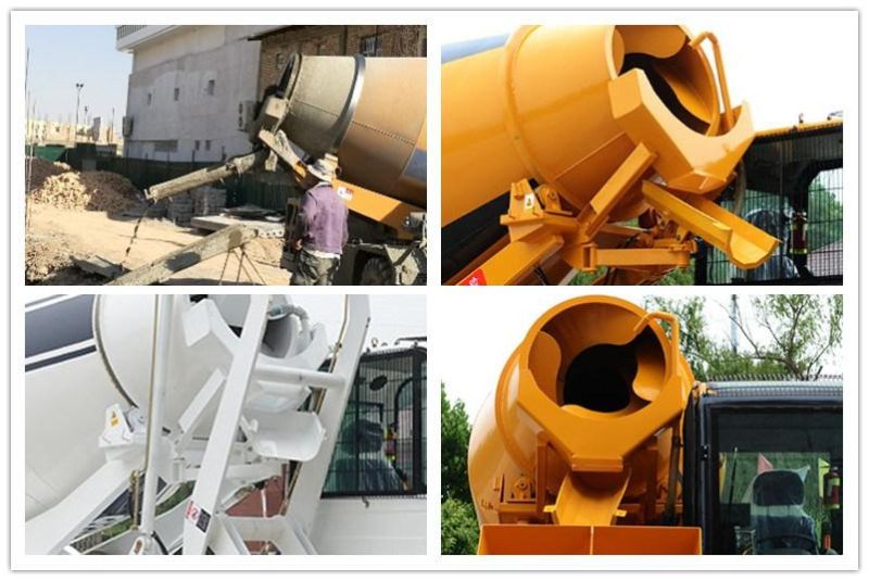 China Engine Self Loading Concrete Mixer for Sale