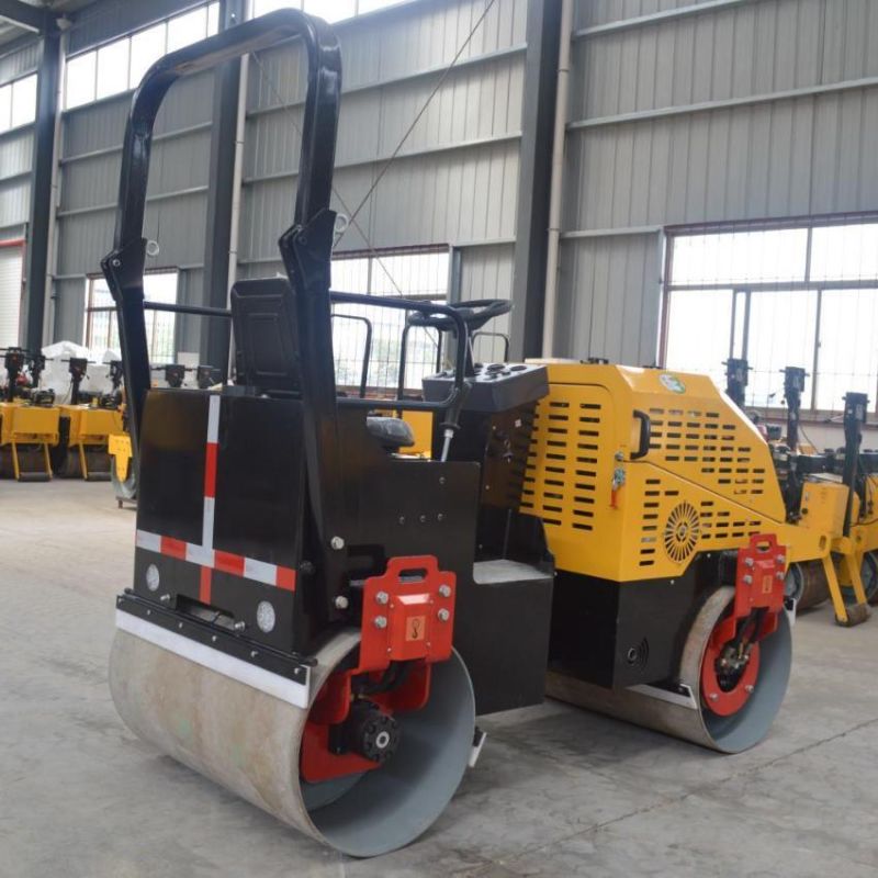 Pme-R2000 Hydraulic Double Wheels Drive Road Roller Steering Type