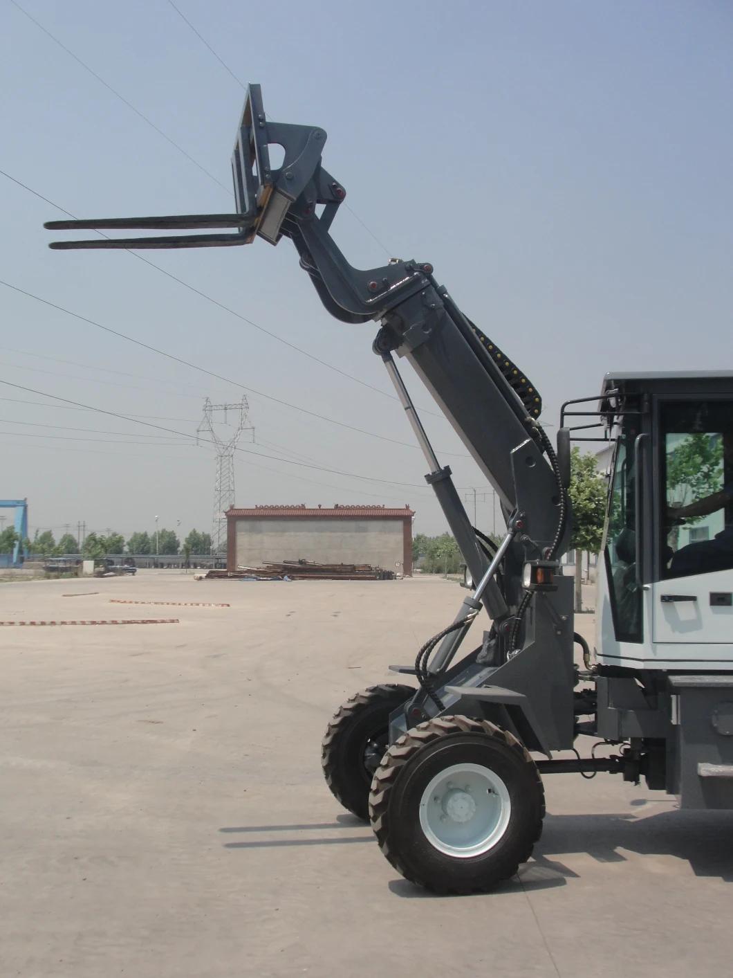 Articulated Telescopic Extend Arm Wheel Loader Price