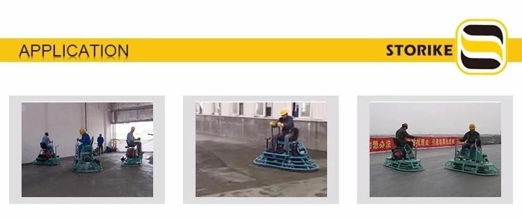 New Design Gasoline Gx 630 Ride on Concrete Power Trowel