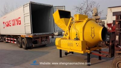 Diesel Concrete Mixer Machine with LFT Ladder Hydraulic Lift Ladder Mixer for High Construction Work