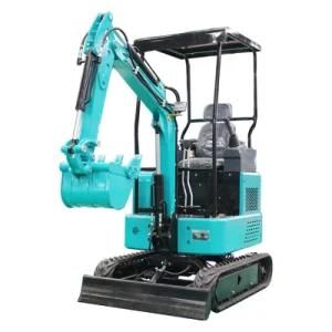 CE ISO Eac Certificated 2 Ton Tailless Mini Hydraulic Crawler Excavator for Sale