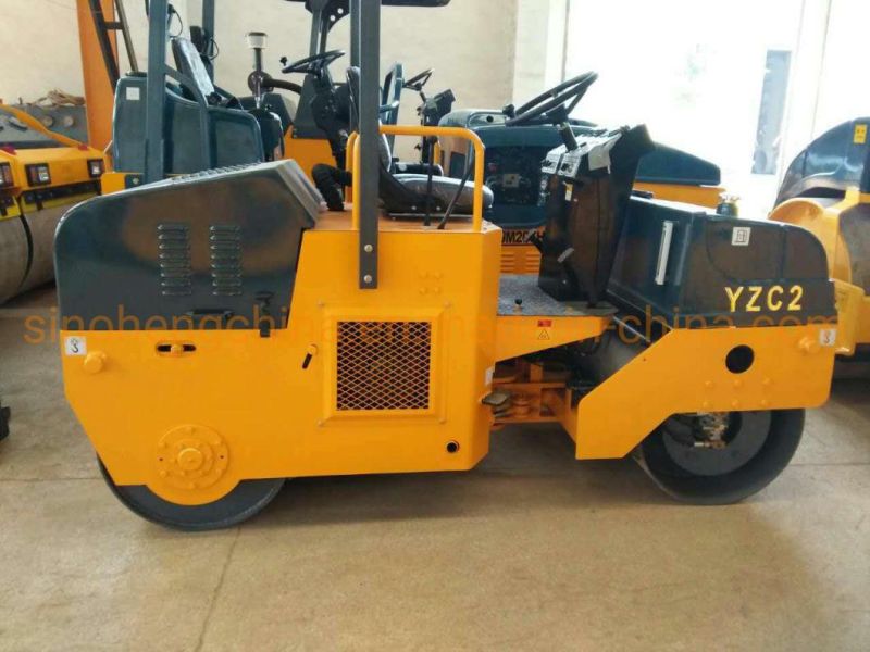 Best Price Double Drum Vibratory Roller Compactor 1 Ton Yz1