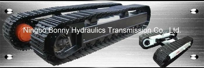 Custom Built Rubber Crawler Track Undercarriage with Payload 1-30 Ton