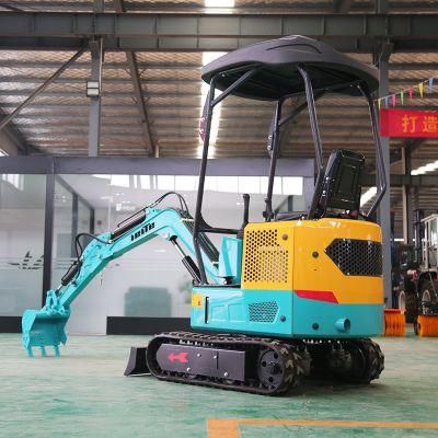 1.5 Ton Mini Excavators Hydraulic Crawler Mini Diggers Excavator
