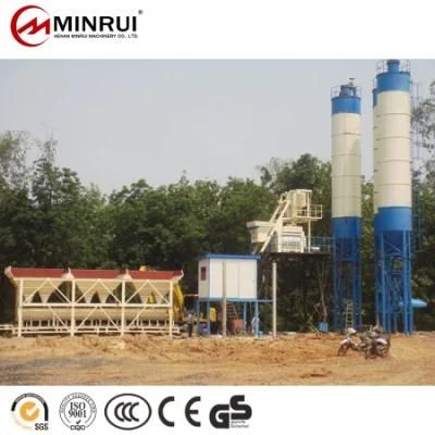 Hzs25 Ready Mix Concrete Batching Plant Control System Portable