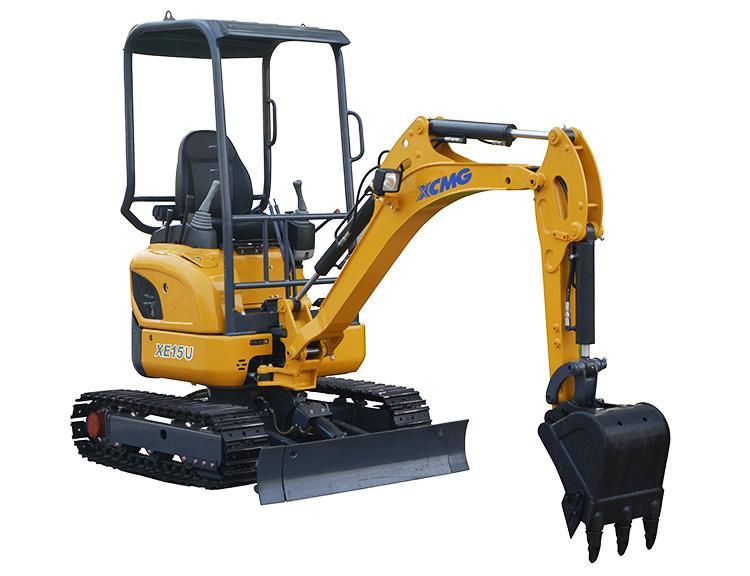 XCMG Official Manufacturer Xe15u Hydraulic Smallest Mini Excavator 1.5 Ton Price for Sale