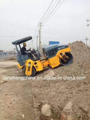 Road Construction Machinery 6 Ton Full Hydraulic Vibratory Roller Compactor Jm206h