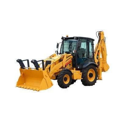 Popular Liugong 8.6ton 75kw Backhoe Loader Clg764A