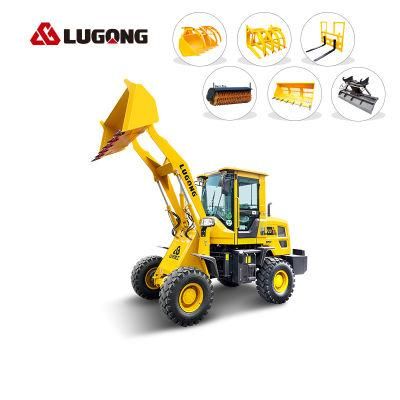 Small/Mini/Cheap Rated Load 1.5ton T920 Wheel Loader for Farm