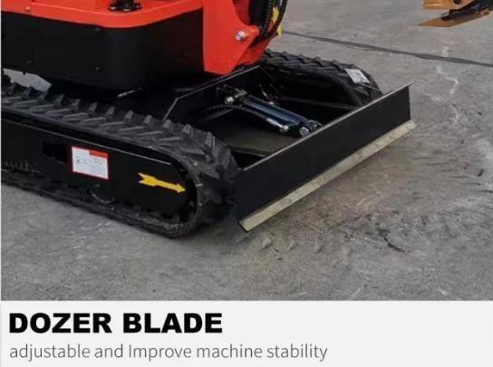 1.7 Ton Cheap Mini Excavator Dg10 Chinese Towable Mini Excavator Digger