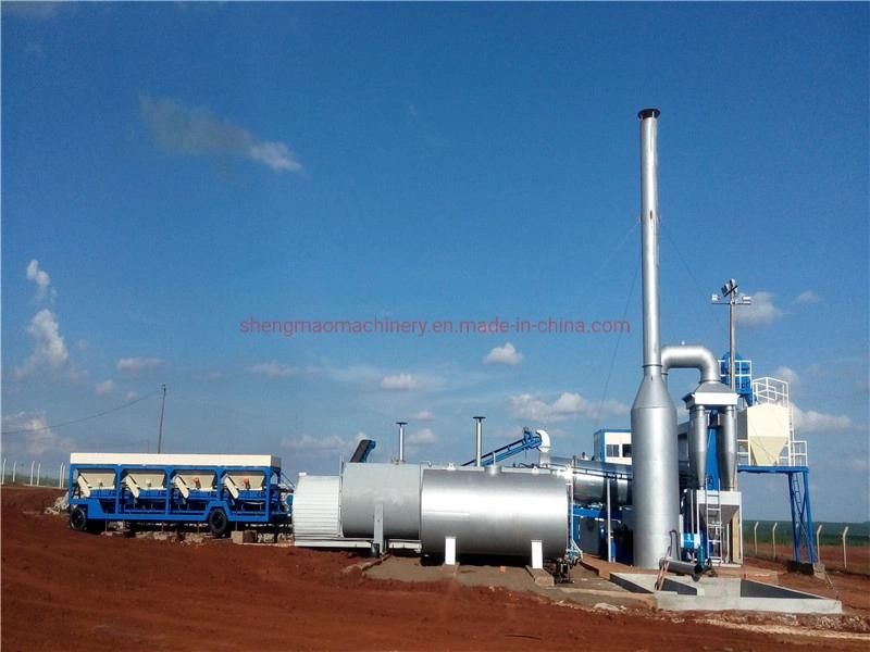 40t 60t 80t 100t 120t 160t 200t 240t 320t 400t Stationary Asphalt Mixing Batching Plant Concrete Asphalt Production Line