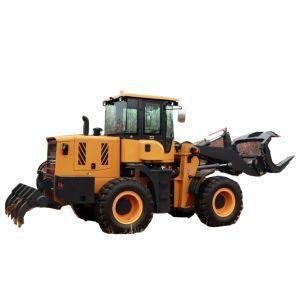 Heavy Duty AL30 1.6ton 2ton 3Ton 5ton Wheel Loader Ripper Log grappleLog grabWith Various Attachments And Quick Hitch Supply