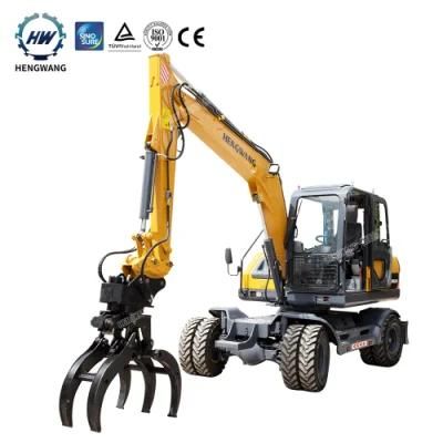 High Cooling Efficiency Digger Excavator with Bucket