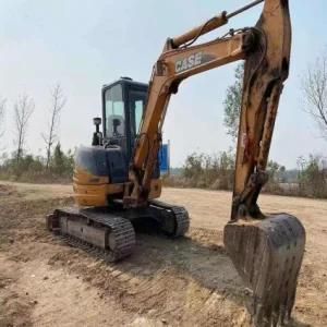5.5 Ton Second Hand Hydraulic Excavator/ Mini Used Case55 Crawler Excavator
