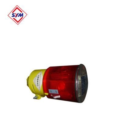 Solar Safety LED Warning Light Tower Crane Construction Lamp