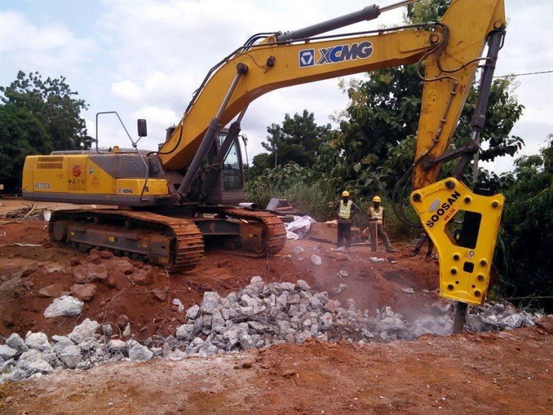 37t Hydraulic Excavator Xe370ca Crawler China Excavator 36600kg 1.6m3