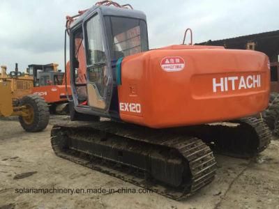Used Hitachi Ex120-3 Crawler Excavator Hitachi 12ton Excavator