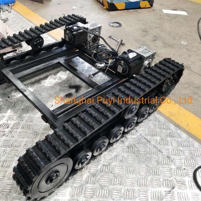 Undercarriage Rubber Track Chassis with Load-Weight 100kg-200kg