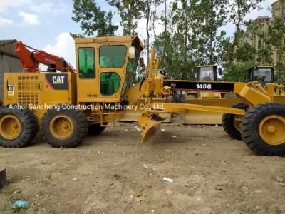 Caterpillar 140g Motor Grader Used Cat 140h/140K/14G/14h/16g Grader Construction Machinery