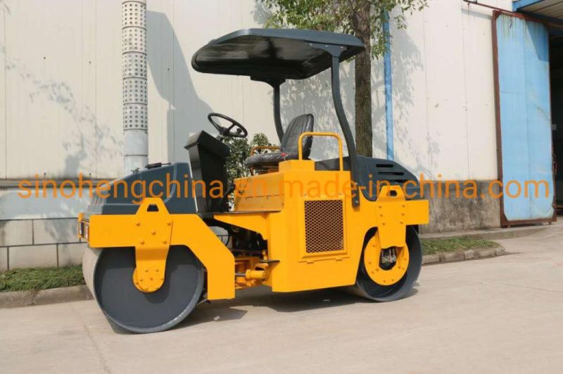 4 Ton Double Drum Vibratory Road Roller Good Quality Yzc4