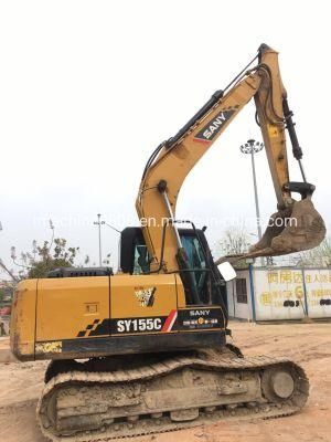 Used Sy135 Small Excavator in Stock