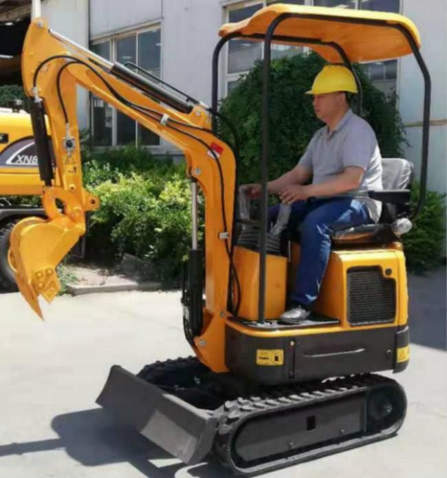 Small Digging Machine for Sale 1 Ton Mini Excavator (Xn12)
