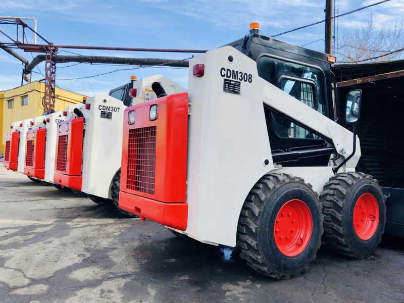Lonking Mini Equipment Skid Steer Loader 0.48cbm Cdm308