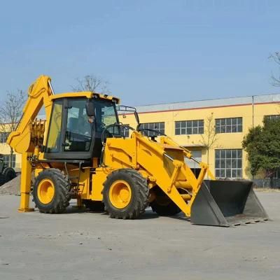 China Made New Wheel Backhoe Loader for Construction