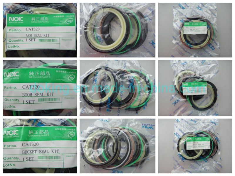 Excavator Hydraulic Cylinder Boom, Arm, Bucket Seal Kit PC240-7