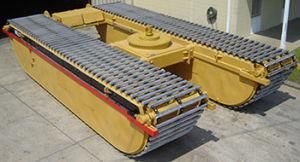 Aluminum Track Hydraulic Amphibious Undercarriage