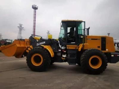 Wheel Loader 5ton with Spare Parts for Sale China (Zl50gn)