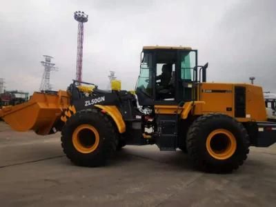 Wheel Loader 5ton with Spare Parts for Sale China (Zl50gn)