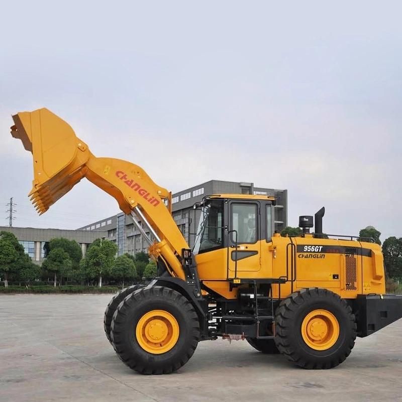 5ton Underground Mini Wheel Loaders 955t Front End Loader