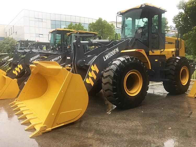 New 5ton Wheel Loader Lw500fn Front End Loaders Xuzhou Factory with Spare Parts
