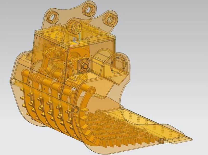 High Frequency Vibrating Screening Bucket