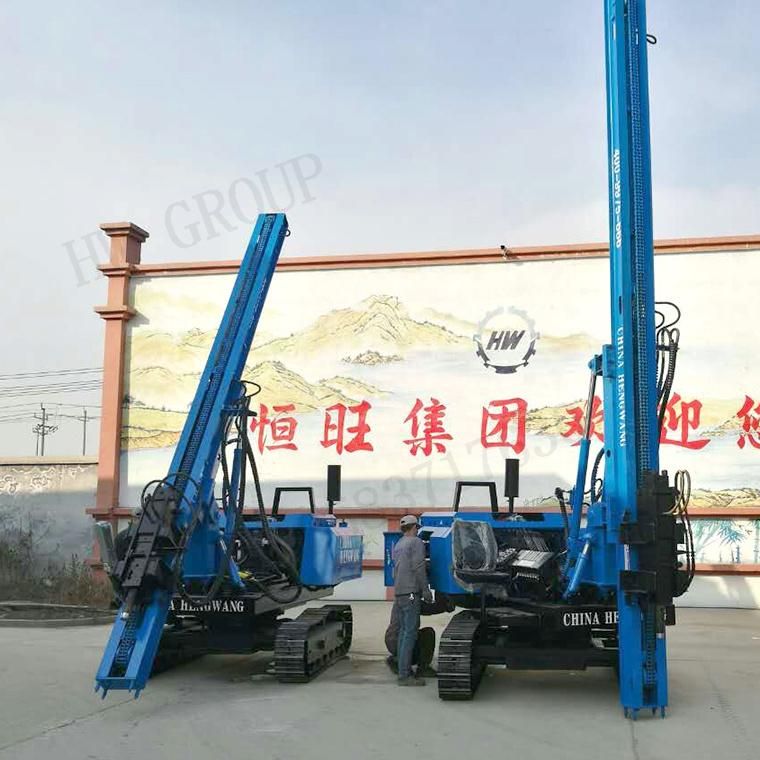 Hydraulic Screw Pile Driver Machine Pneumatic Hammer Pile Driver