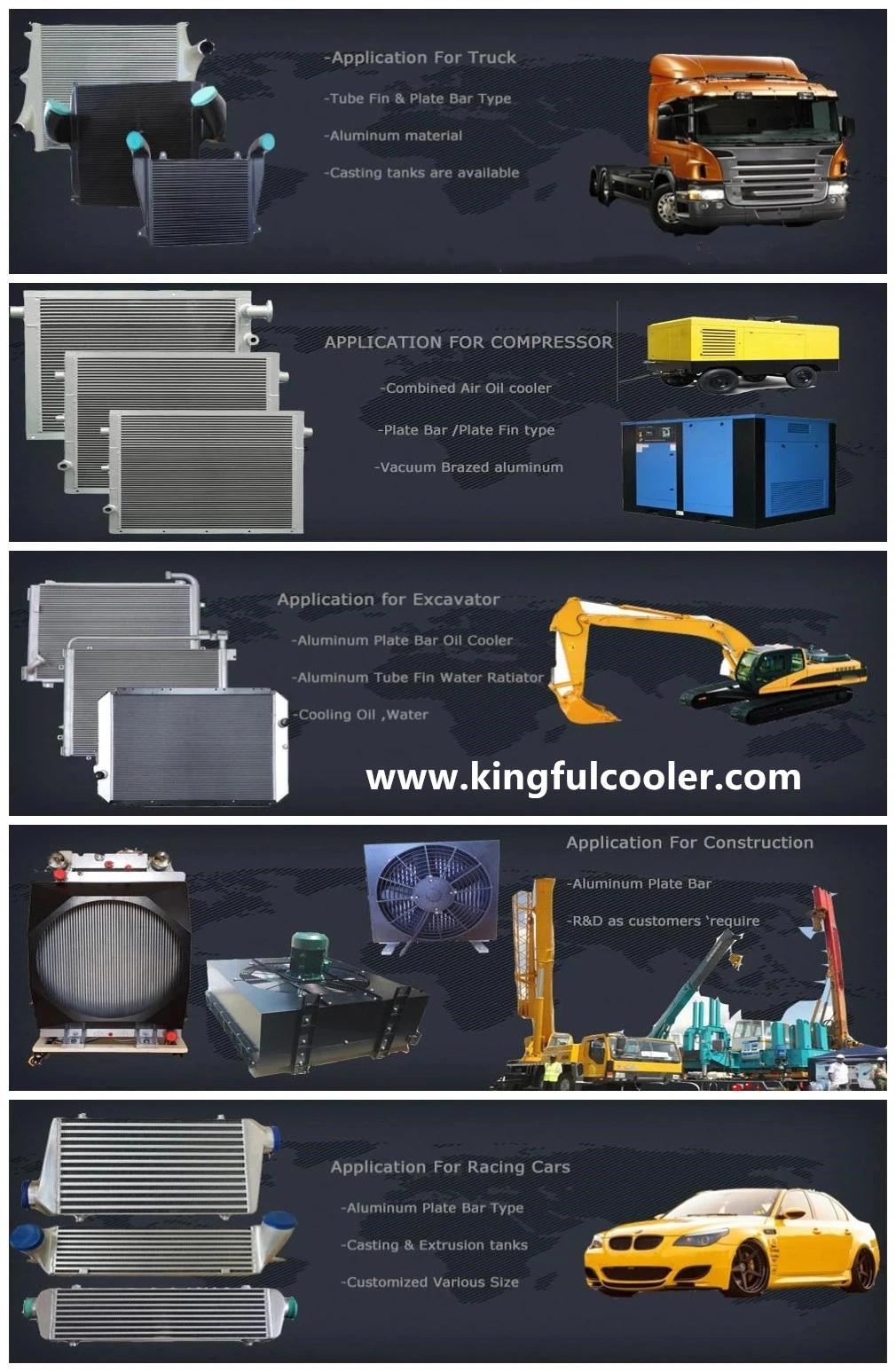 Excavator Oil Radiator Manufacture